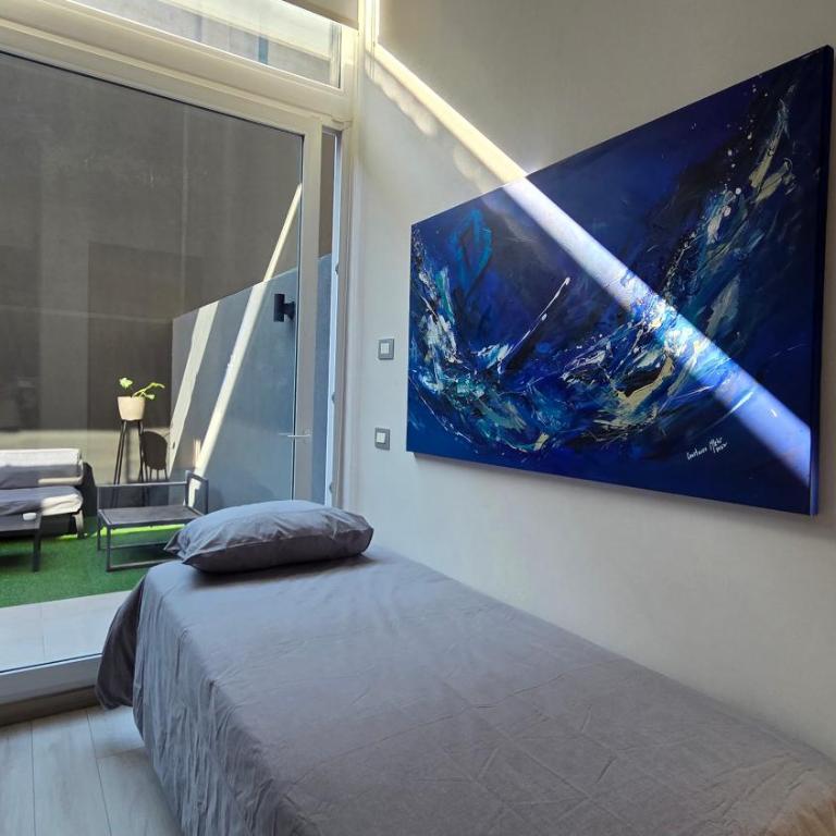 Loft luminoso con patio privado - Apartamento de 1 dormitorio - 8
