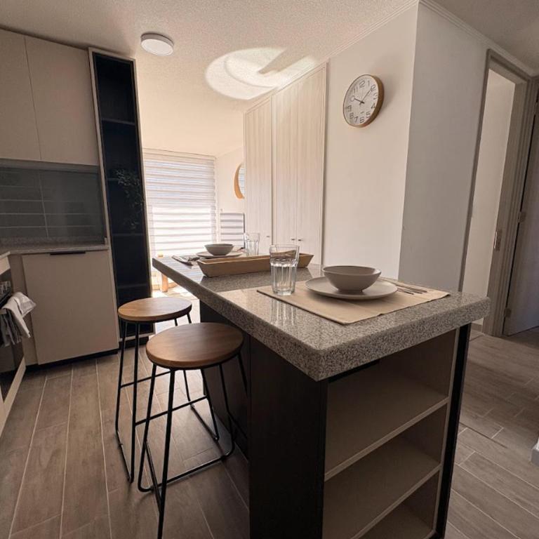 Movistar Arena 2D2B I Club Hipico I Parque Ohiggins - Two-Bedroom Apartment - 5
