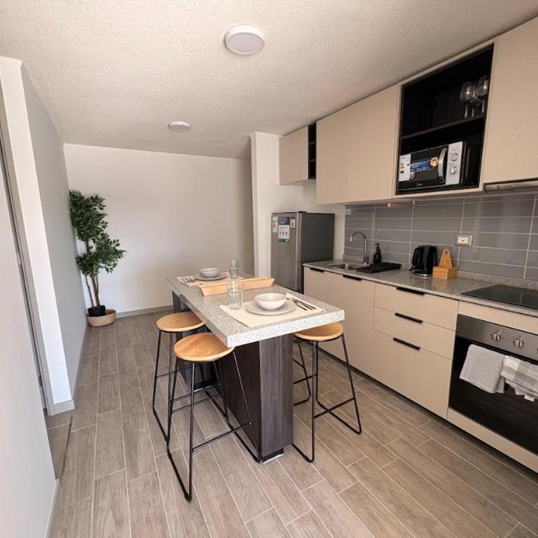 Movistar Arena 2D2B I Club Hipico I Parque Ohiggins - Two-Bedroom Apartment - 1