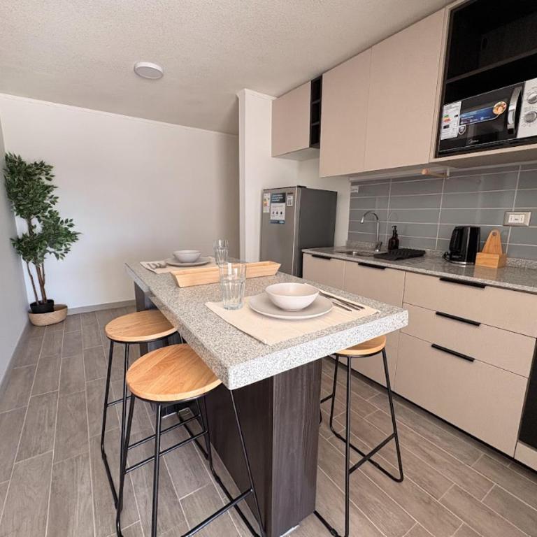 Movistar Arena 2D2B I Club Hipico I Parque Ohiggins - Two-Bedroom Apartment - 11