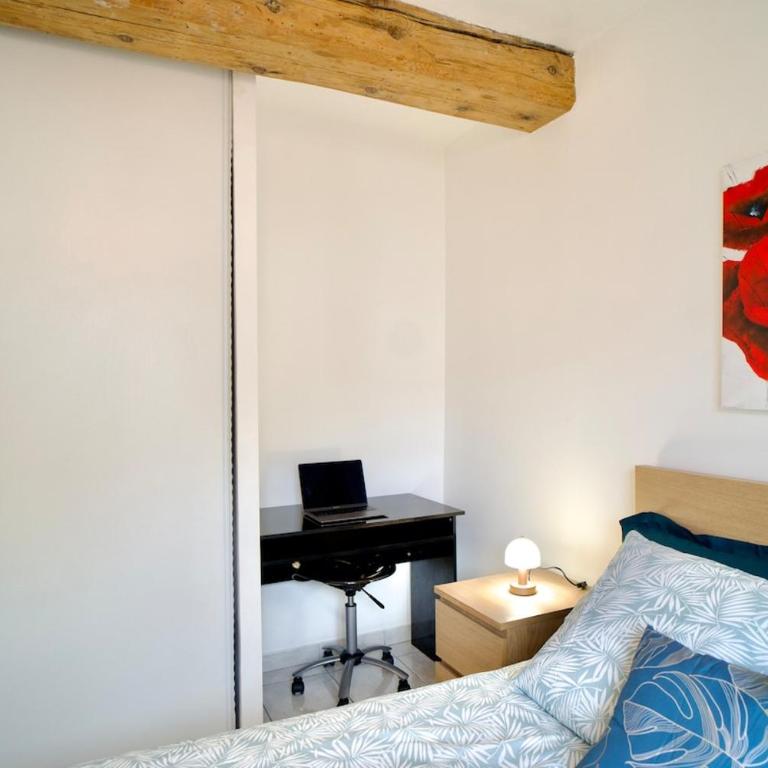 Le Palmier, A cozy haven in Petite Rome - Apartamento de 1 dormitorio - 8