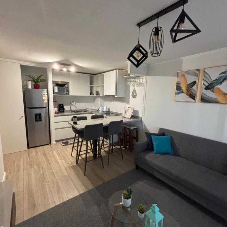 Departamento en Papudo, Punta Puyai - Apartamento de 3 dormitorios con balcón - 4