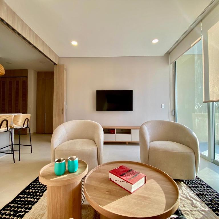 Luxury Beach Apartment Cabo Tortuga Santa Marta - One-Bedroom Apartment - 3