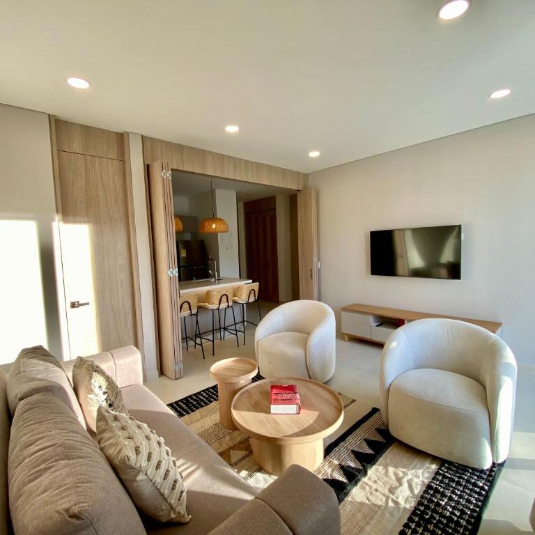 Luxury Beach Apartment Cabo Tortuga Santa Marta - One-Bedroom Apartment - 1