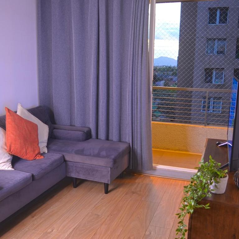 Moderno departamento con estacionamiento privado - One-Bedroom Apartment - 1