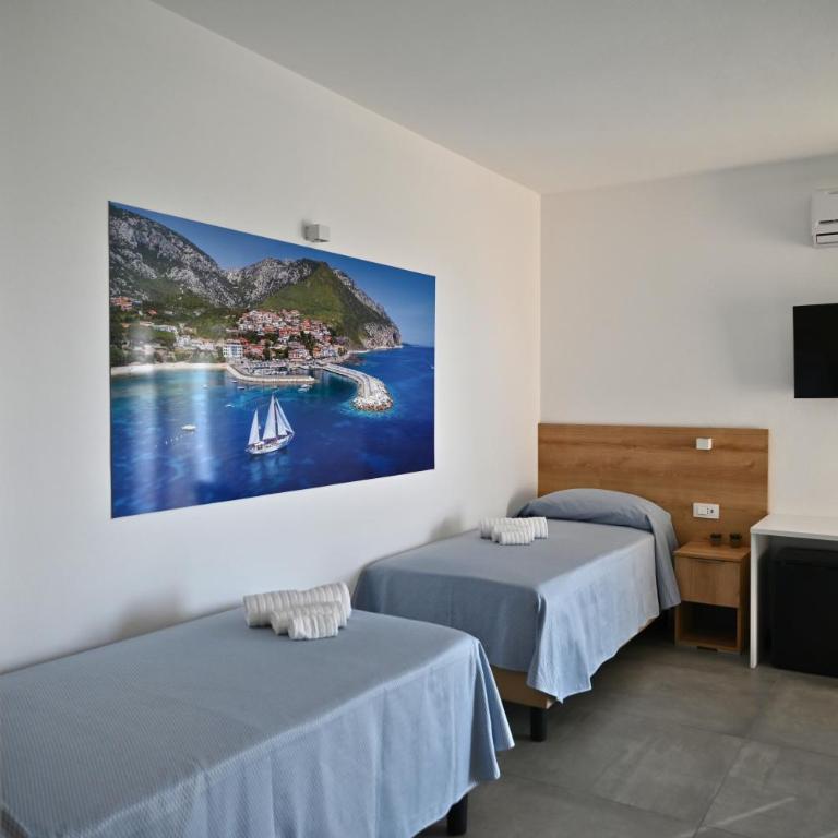 Residenza Re Del Mare - Camera Quadrupla con Bagno Privato - 6