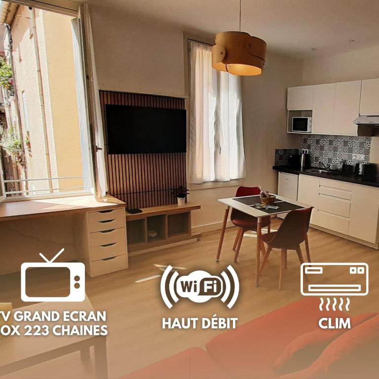 Studio de la Comédie, 2ème étage - Appartamento con 1 Camera da Letto - 1
