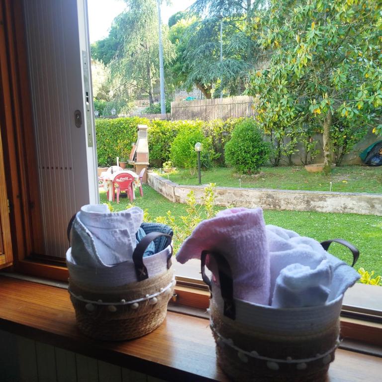 B&B Signora Minù - Camera Matrimoniale con Vista Giardino - 6