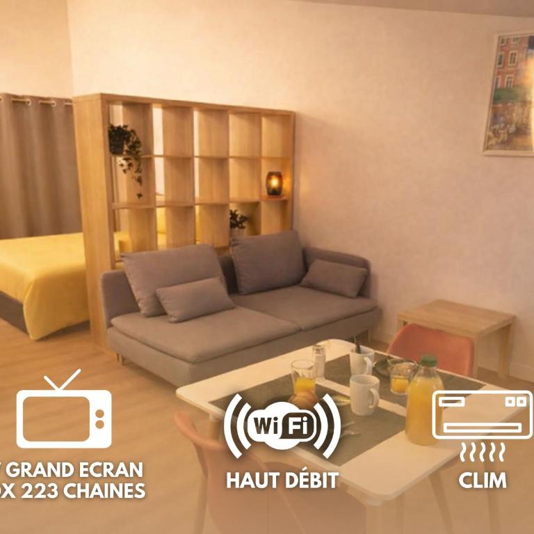 Studio de la Comédie, dernier étage - Apartment mit 1 Schlafzimmer - 1