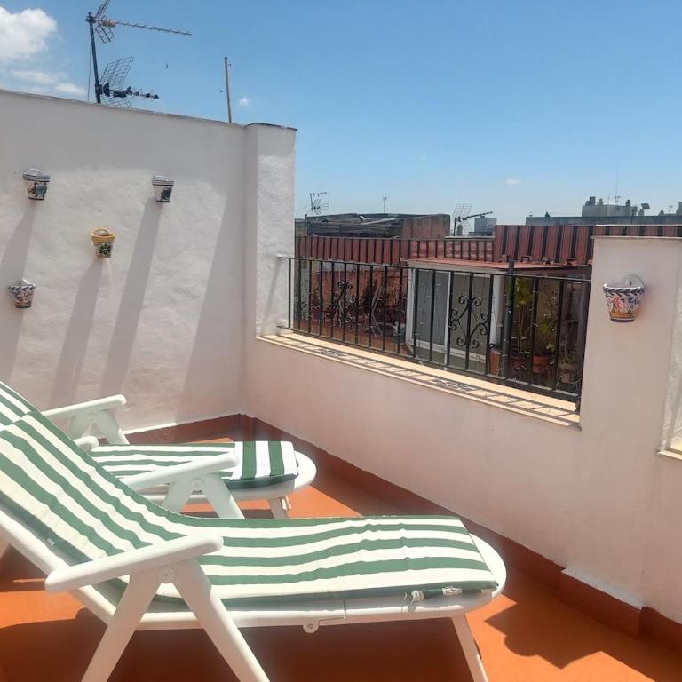 Terraza privada, cerca del centro, aire - Casa de 2 dormitorios - 6