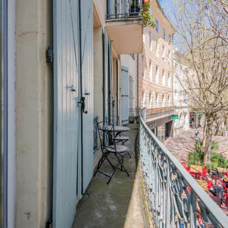 Le Central centre-ville,fibre,balcon,clim - Appartement 2 Chambres - 22