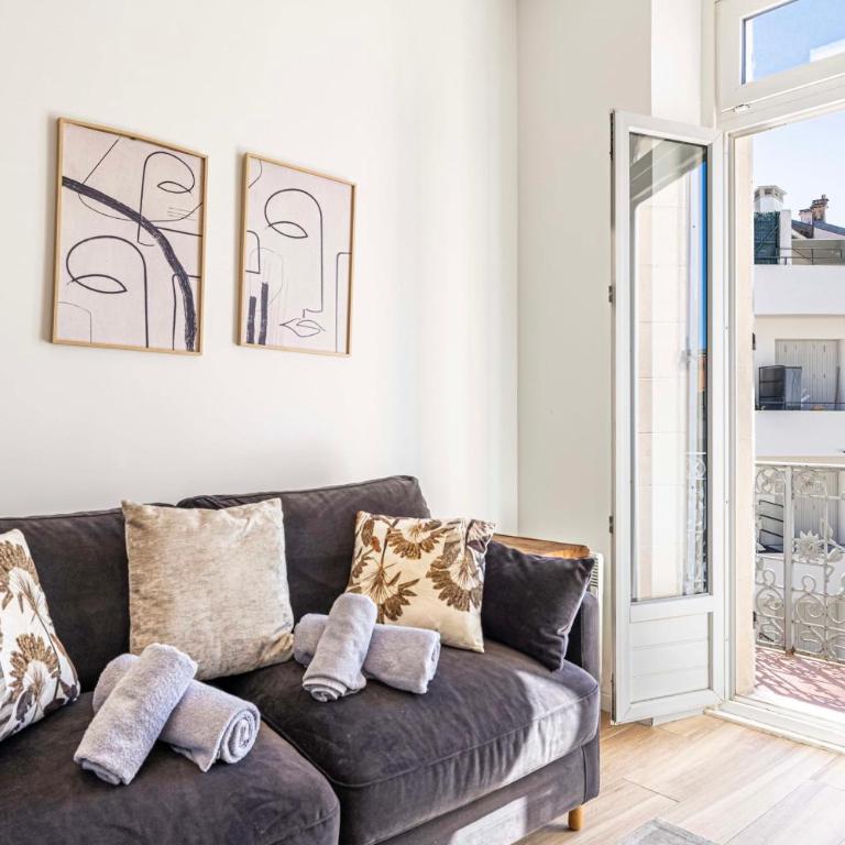 MIM 1BIS - Cozy renovated studio 2 people near the Croisette - Studio avec Balcon - 3