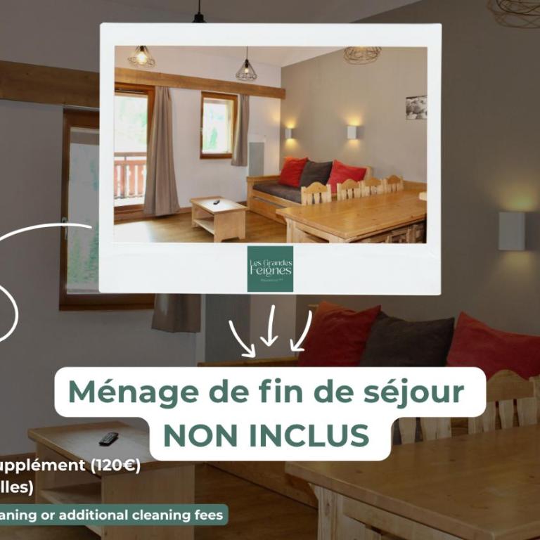 Résidence Les Grandes Feignes Labellemontagne - Appartement 4 Chambres (8 Adultes) - 7
