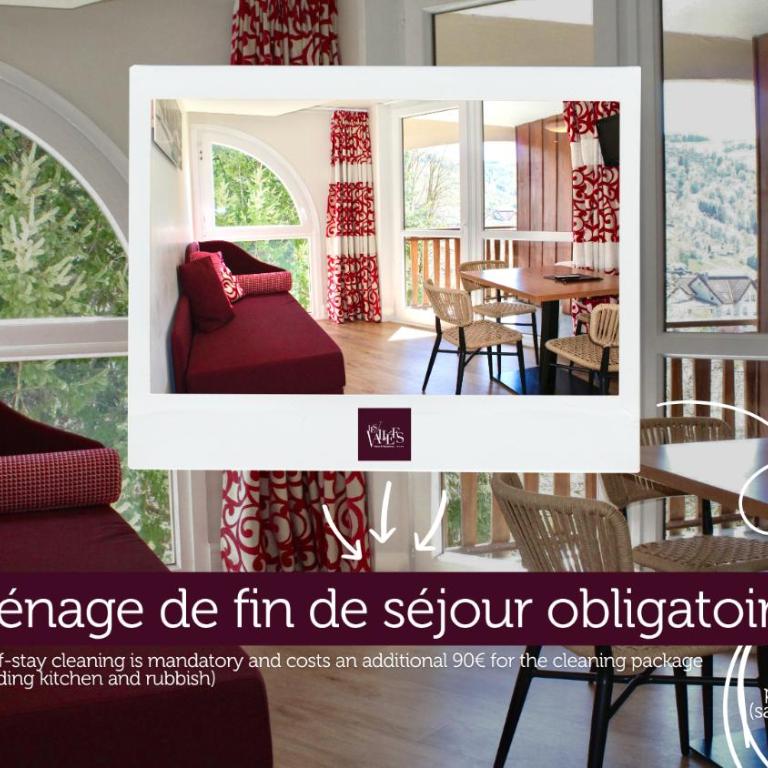 Résidence Les Vallées Labellemontagne - Apartment (4-6 Personen) - 7