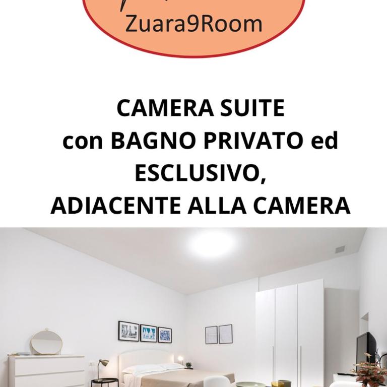 Zuara9Room Rimini - Chambre Double - 11