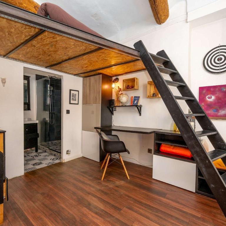 Charmant duplex au cœur du Vieil Antibes - Studio - 8