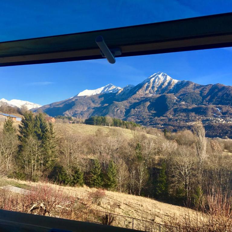 Chambre d'Hôtes La Grange des Ecrins - Chambre Double - Vue sur Vallée - 4