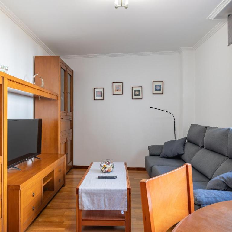 Apartamento Río do Con Vilagarcía - One-Bedroom Apartment with Garden - 2