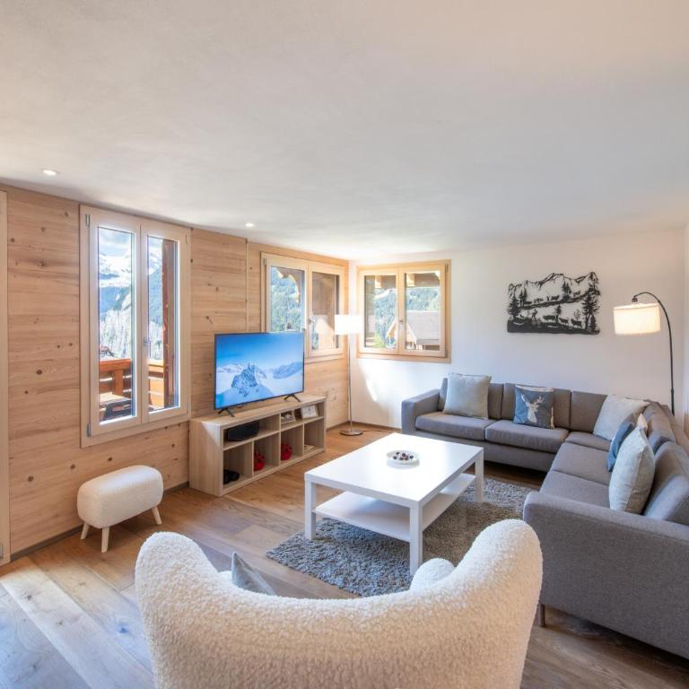Chalet Rubi - Premium Apartment mit 3 Schlafzimmern und Balkon - 4