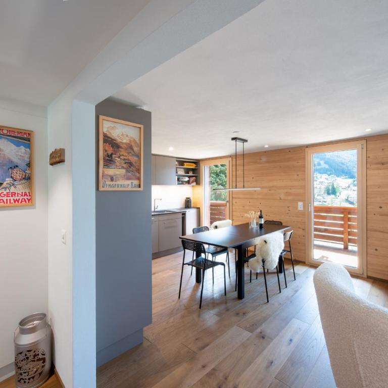 Chalet Rubi - Premium Apartment mit 3 Schlafzimmern und Balkon - 8