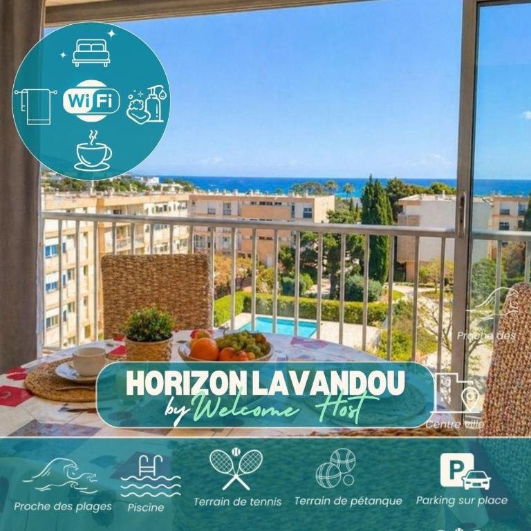 Les Cyclades, Vue mer & détente avec piscine et tennis - Appartement - Vue sur Mer - 1