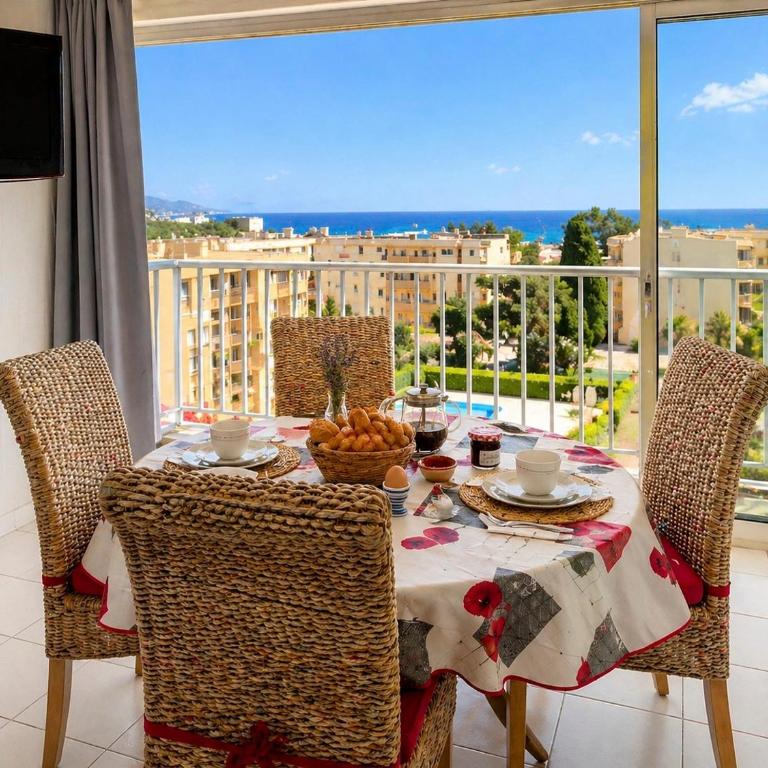 Les Cyclades, Vue mer & détente avec piscine et tennis - Appartement - Vue sur Mer - 7