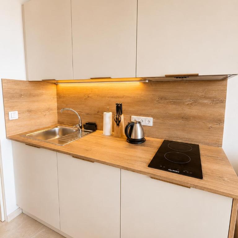 Villa Francia T1bis, 4P, Parking, Terrasse vue mer, Piscine, Tennis - Apartment mit 1 Schlafzimmer - 11