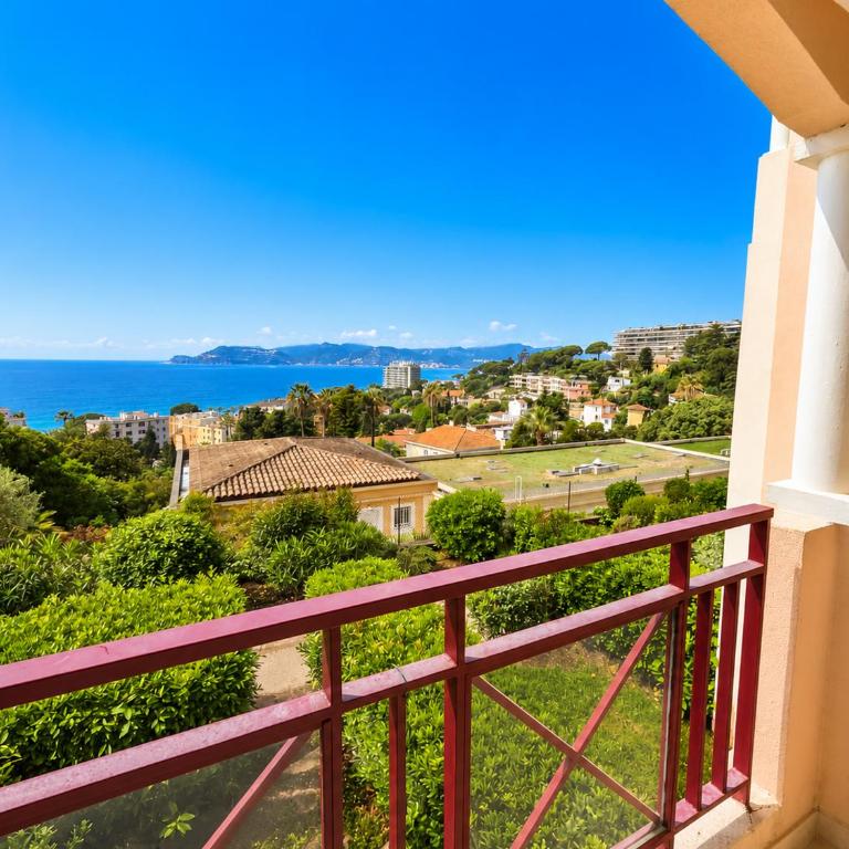 Villa Francia T1bis, 4P, Parking, Terrasse vue mer, Piscine, Tennis - Apartment mit 1 Schlafzimmer - 17