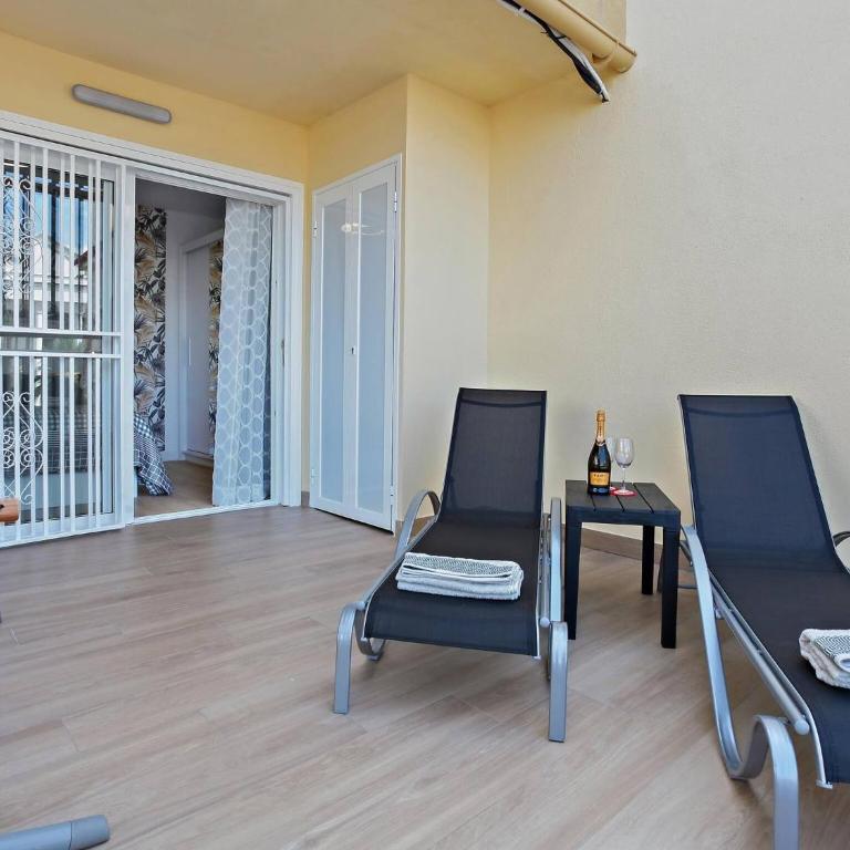 Fañabe Beach, Beaches at 400 m, 2 Terraces - Apartamento con terraza - 17