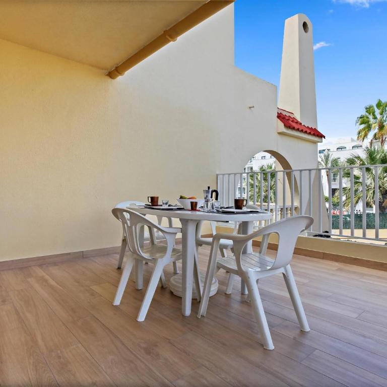 Fañabe Beach, Beaches at 400 m, 2 Terraces - Apartamento con terraza - 18