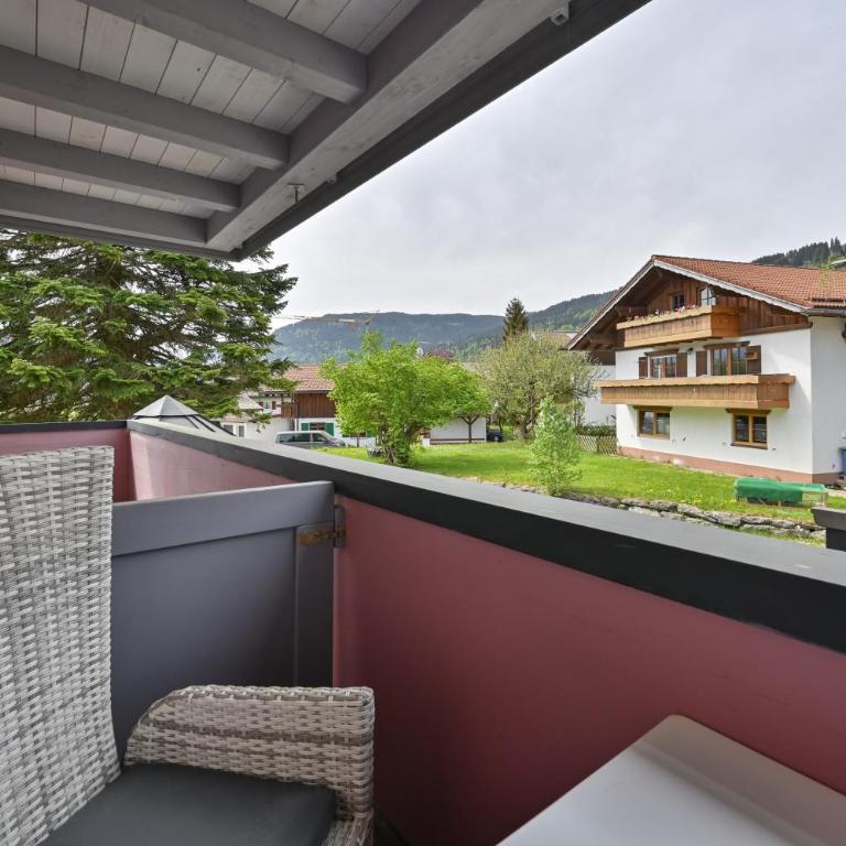 Vintage Hotel Charivari- Sommer Hörnerbahnen kostenlos mit Restaurant - Einzelzimmer mit Balkon - 3