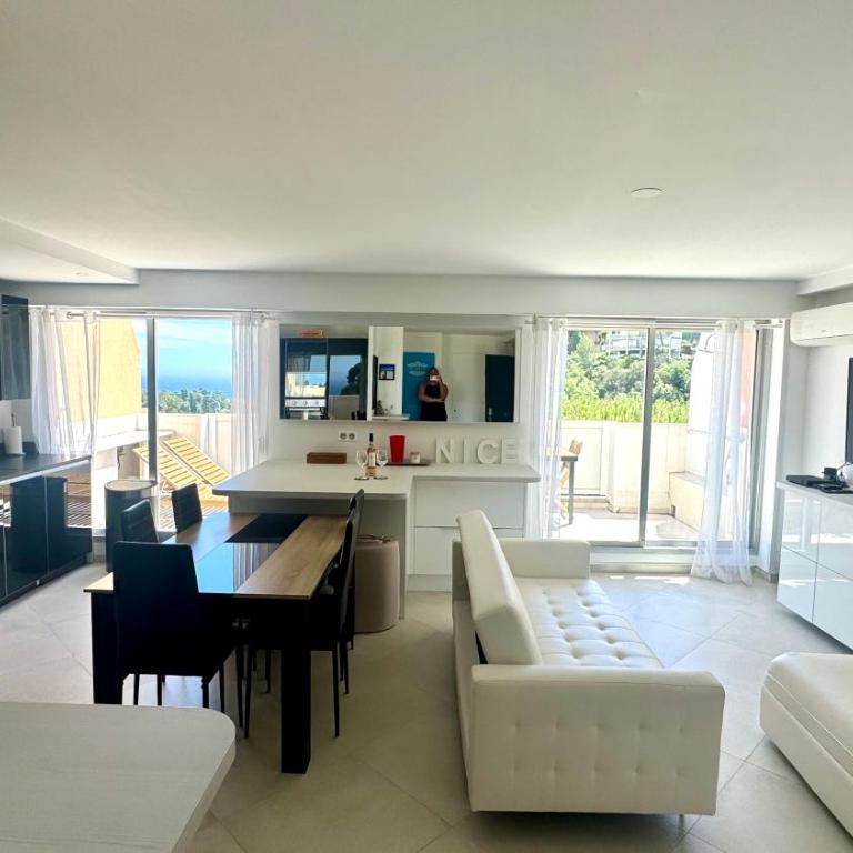 Appartement Luxe - 3 pièces avec vue mer, piscine et tennis - Appartement 2 Chambres - 13