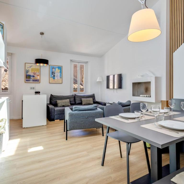 Elegante appartmento nel quadrato d'oro a St Tropez - Appartement 2 Chambres - 8