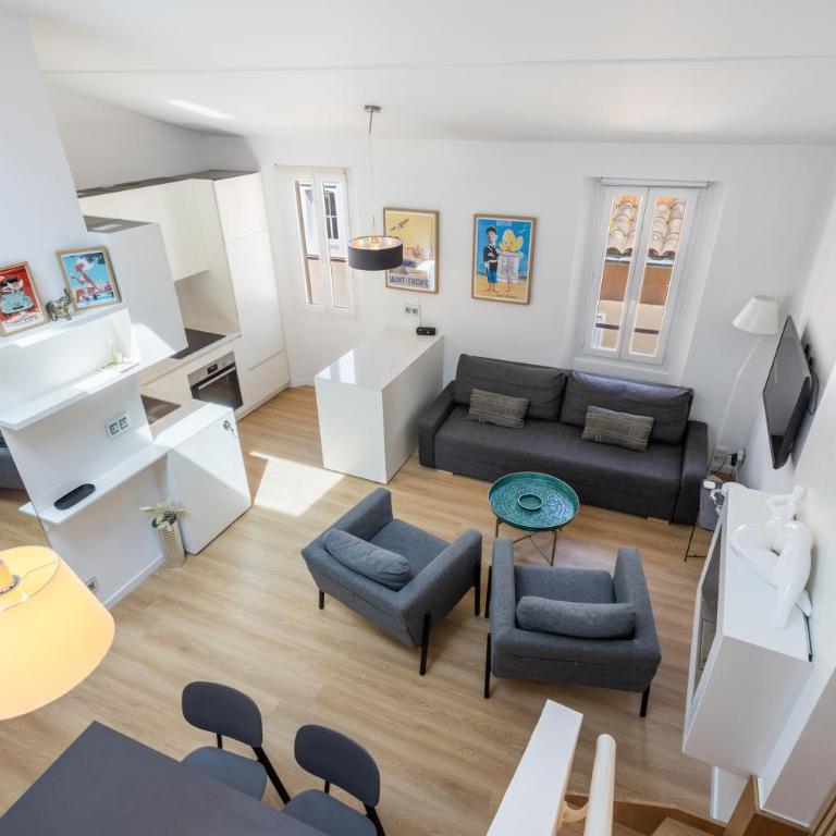 Elegante appartmento nel quadrato d'oro a St Tropez - Appartement 2 Chambres - 5