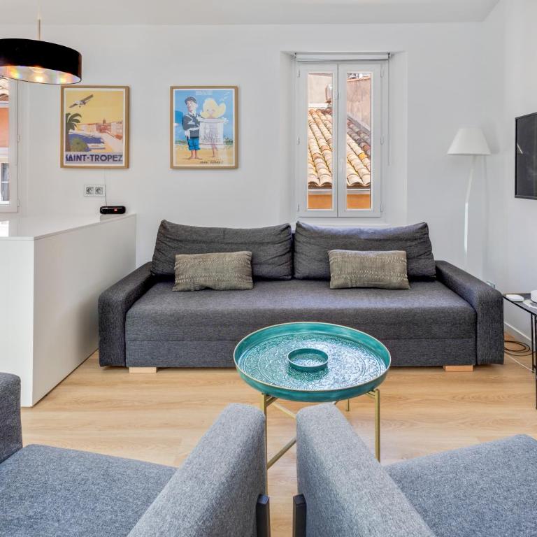 Elegante appartmento nel quadrato d'oro a St Tropez - Appartement 2 Chambres - 14