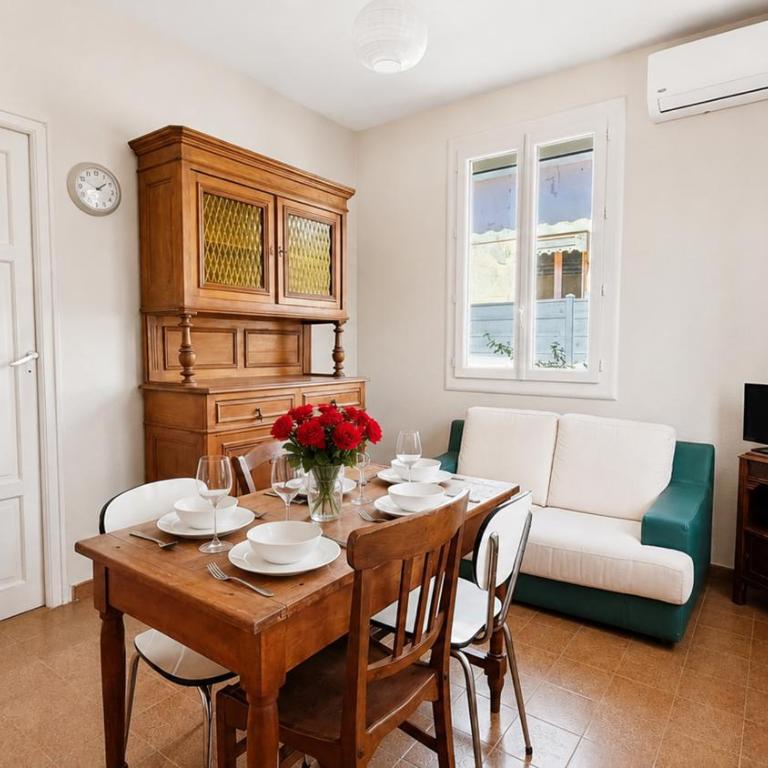 Authentique Canétoise proche plage, terrasse, clim - Maison 2 Chambres - 9