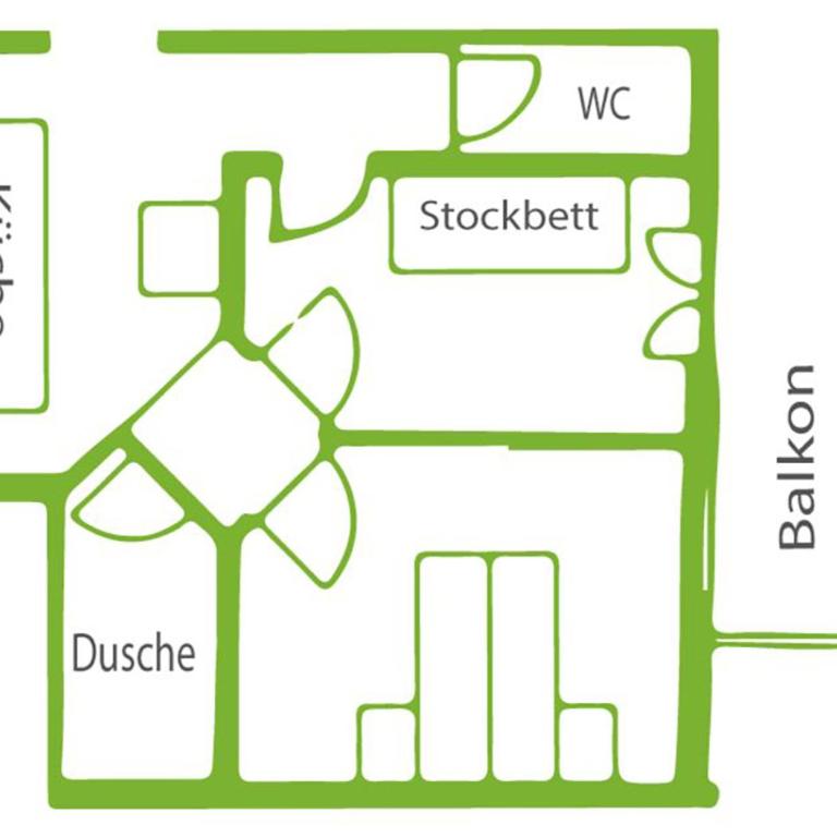 Hotel - Pension Ötzmooshof - Apartment mit 2 Schlafzimmern und Bergblick - 1