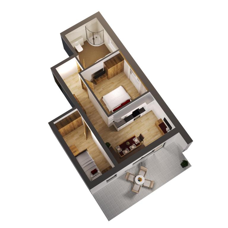 Appartement Schattauer - Apartment mit Terrasse - 6