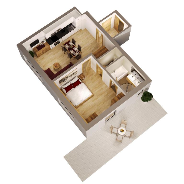 Appartement Schattauer - Studio-Apartment - 6