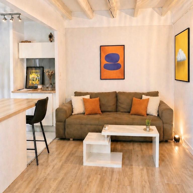 Joli appartement avec jardin - Apartment mit 1 Schlafzimmer - 1