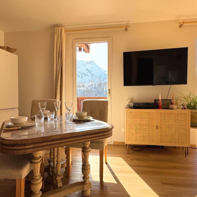 Le refuge du pécheur d'étoiles-Sybelles-piscine-sauna - Appartement 2 Chambres - 8