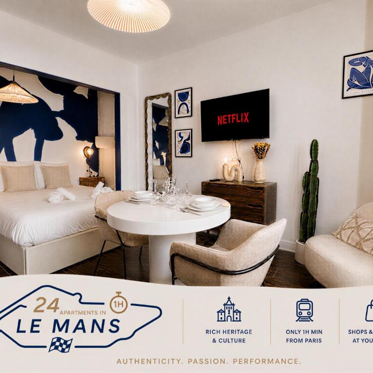 Le 24 - 2p - Centre ville - Circuit 24h - Appartement 1 Chambre - 1