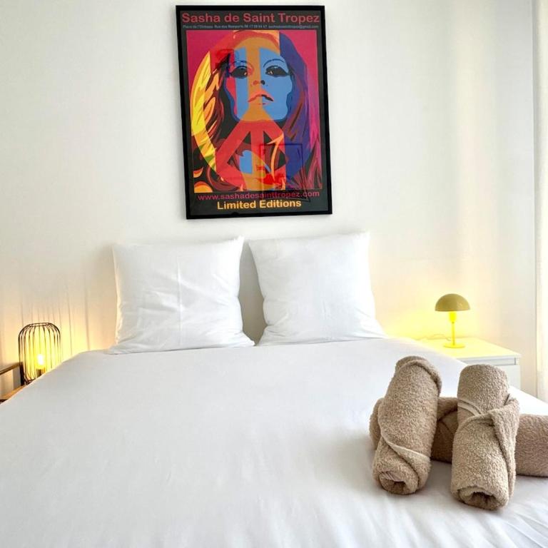 Élégant T2 en rez-de-jardin - Piscine - Parking - One-Bedroom Apartment - 9