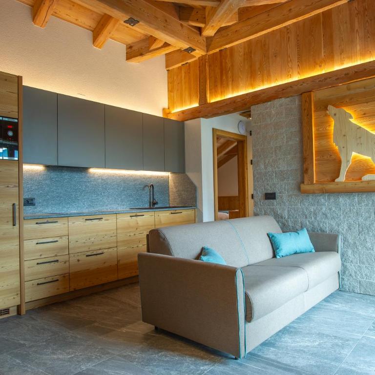 Dolomites Chalet Wolf - Superior Apartment mit 2 Schlafzimmern - 11