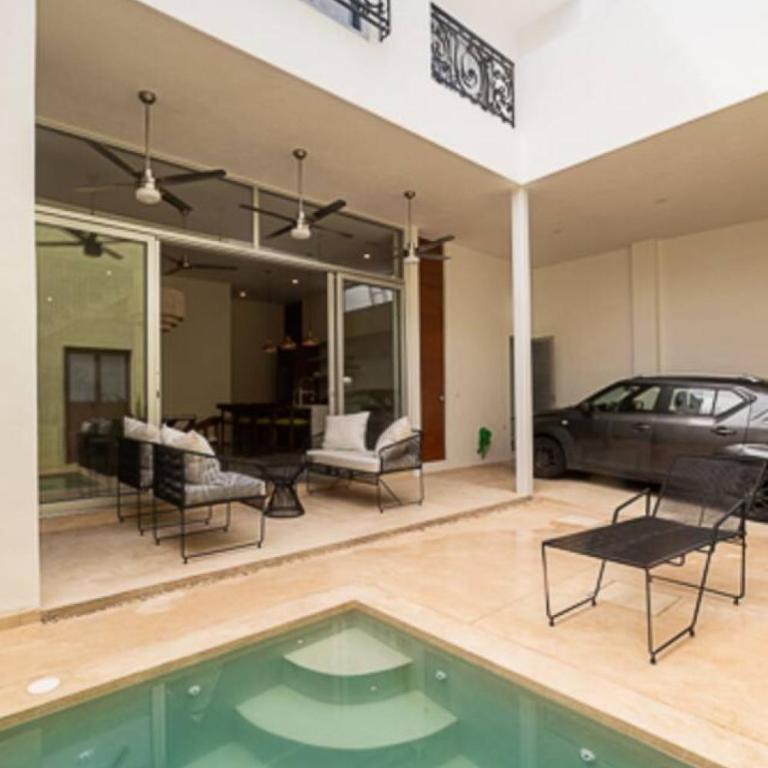 Casa Ya ax Oasis with Pool and Rooftop Bar - Vacation Home - 4