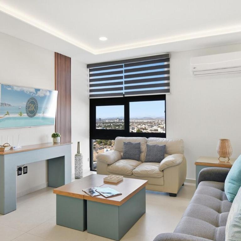 New Lux Tower with Double King bed great Views on the Malecon - Three-Bedroom Apartment - 44