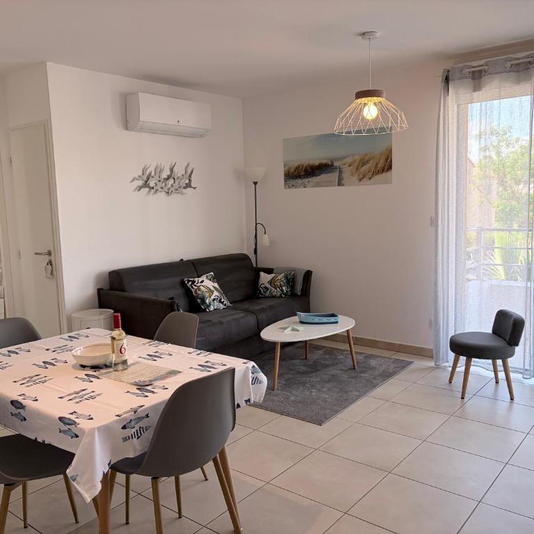 Appartement 4 étoiles - Sunset Lodge, Narbonne Plage - linge inclus - Appartamento con 1 Camera da Letto - 3