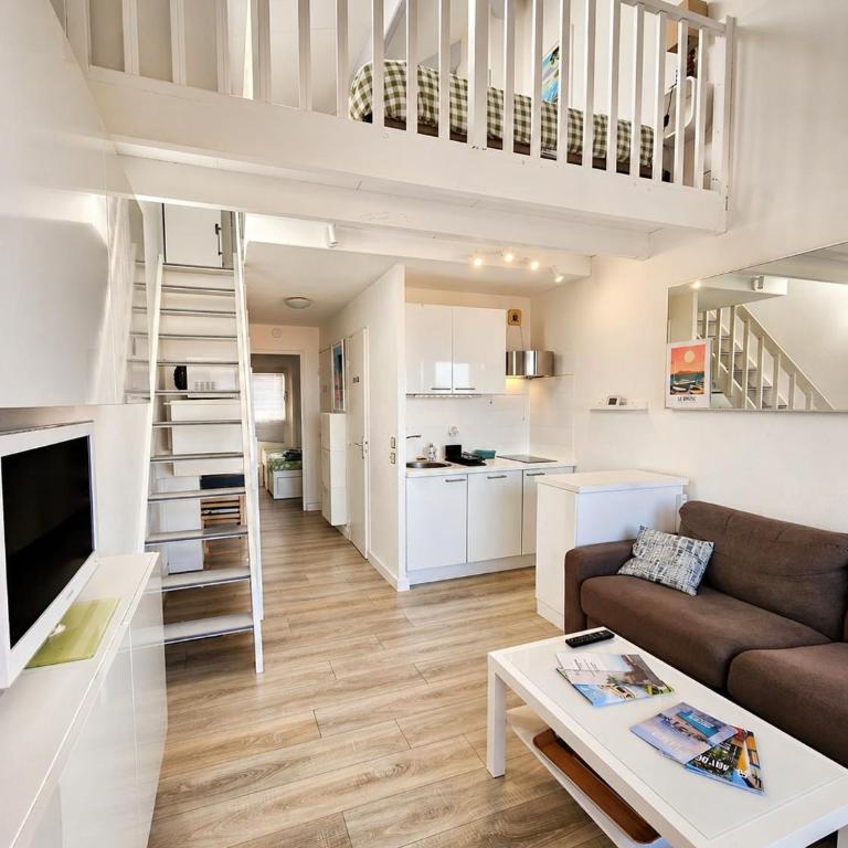 T2 cosy clim - mezzanine à 50m du port - Apartment mit 2 Schlafzimmern - 21