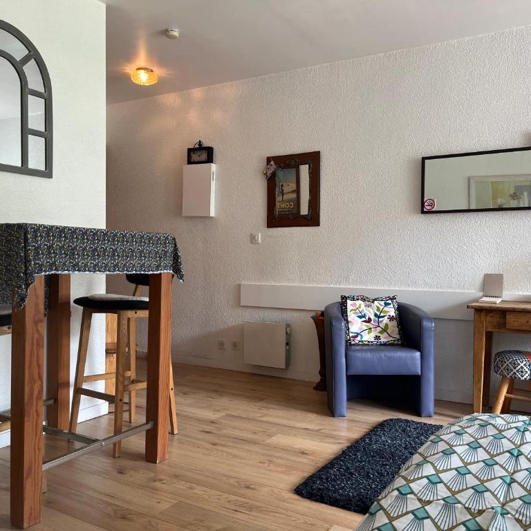Appt cosy , vue sur le Revard , 5mn à pied du centre ville , 10mn à pied des thermes et de la gare - Studio - 9
