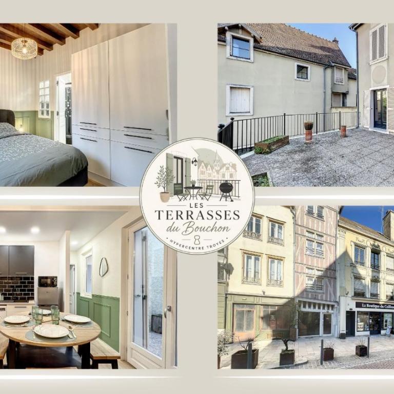 Les Terrasses du Bouchon - Coeur de Troyes - 3 pers - Apartment mit 1 Schlafzimmer - 2